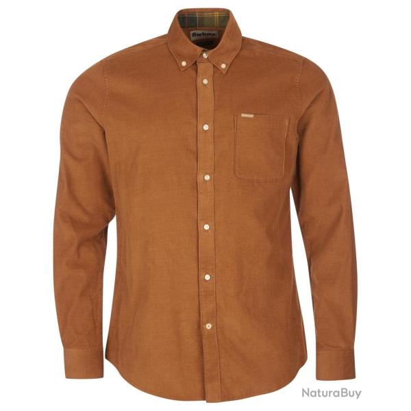 Chemise Ramsey tailored velour sandstone - L