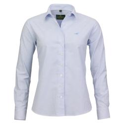 Chemise stretch pin oxford light blue femme - 2XL