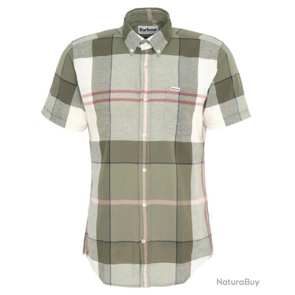 Chemisette Douglas glenmore olive tartan - L