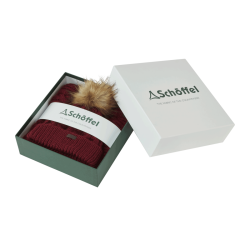 Coffret bonnet et &eacute;charpe Bakewell Damson