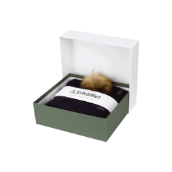 Coffret bonnet et &eacute;charpe Bakewell Navy