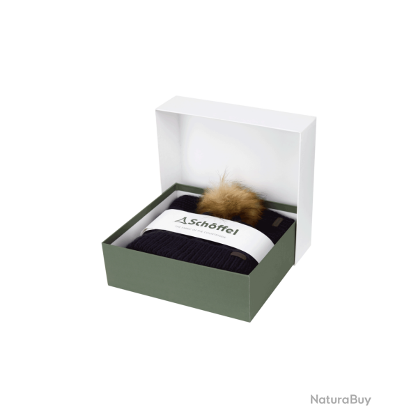 Coffret bonnet et �charpe Bakewell Navy