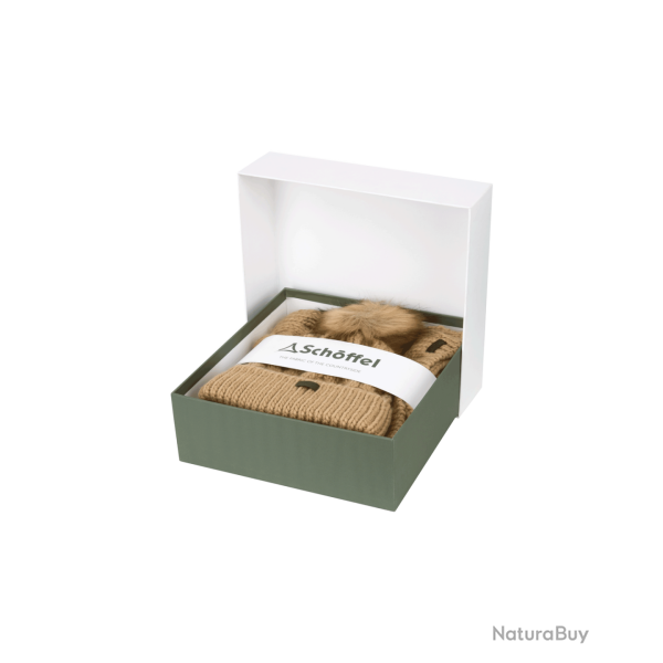 Coffret bonnet et �charpe Bakewell Oat