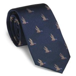 Cravates duck in flight - Bleue