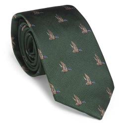 Cravates duck in flight - Verte