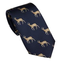 Cravates en soie motif Brocard - 4 coloris - Laksen - Bleue