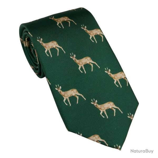 Cravates en soie motif Brocard - 4 coloris - Laksen - Verte