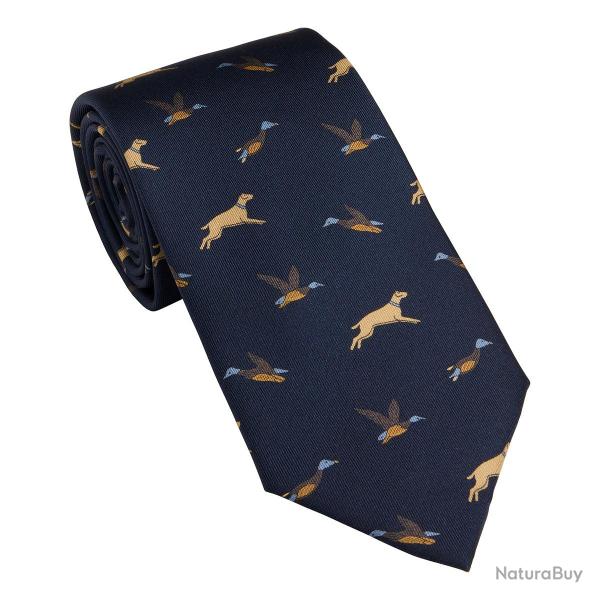 Cravates en soie motif Game - 4 coloris - Laksen - Bleue