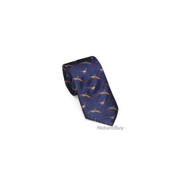 Cravates Flying Pheasant - Bleue