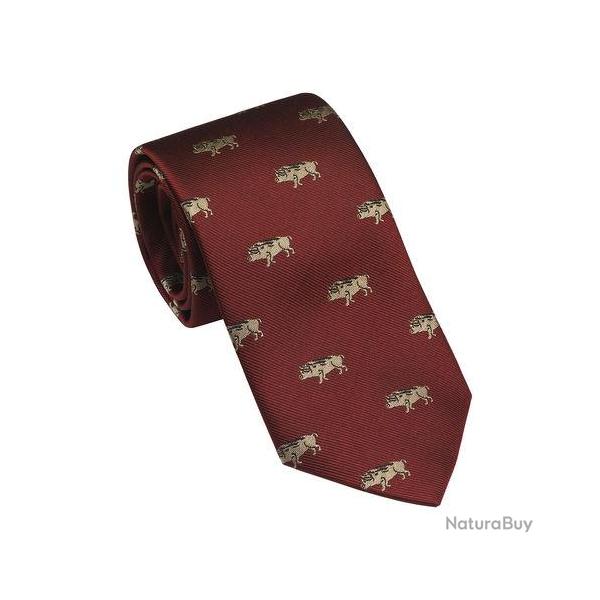 Cravates Sanglier - Vintage red