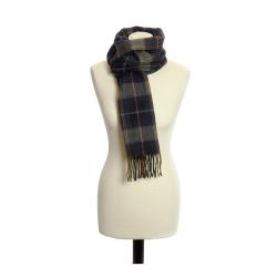 Echarpe country check Navy