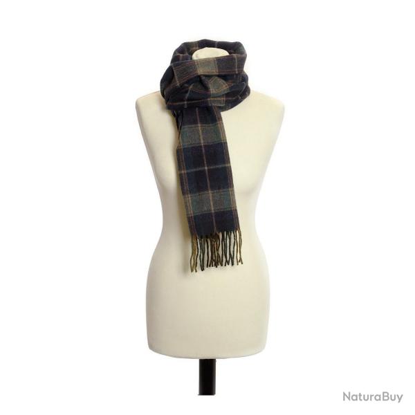 Echarpe country check Navy