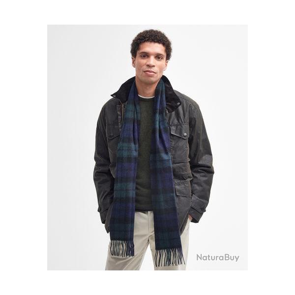 Echarpe laine et cachemire 7 tartans - Black watch