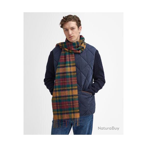 Echarpe laine et cachemire 7 tartans - Harvest gold
