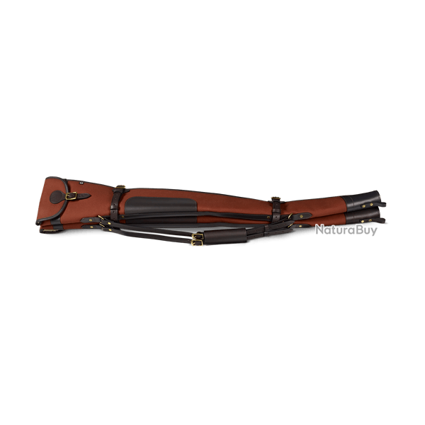 Fourreau double fusil en canvas et cuir Rosedale - 30" (jusque 76 cm) / Fox tan