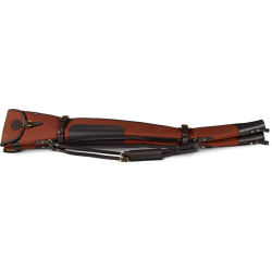 Fourreau double fusil en canvas et cuir Rosedale - 32" (jusque 81 cm) / Fox tan