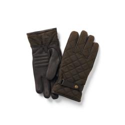 Gants cuir et coton cir&eacute; - XL
