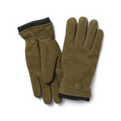 Gants nubuck olive - L