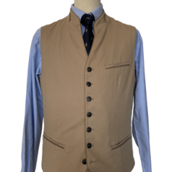 Gilet autrichien Waldo coton 3 coloris - Beige / 54