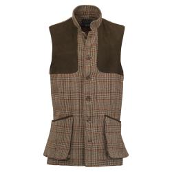 Gilet de chasse en tweed Homme Mulland - Cavendish - Laksen - L / Marron