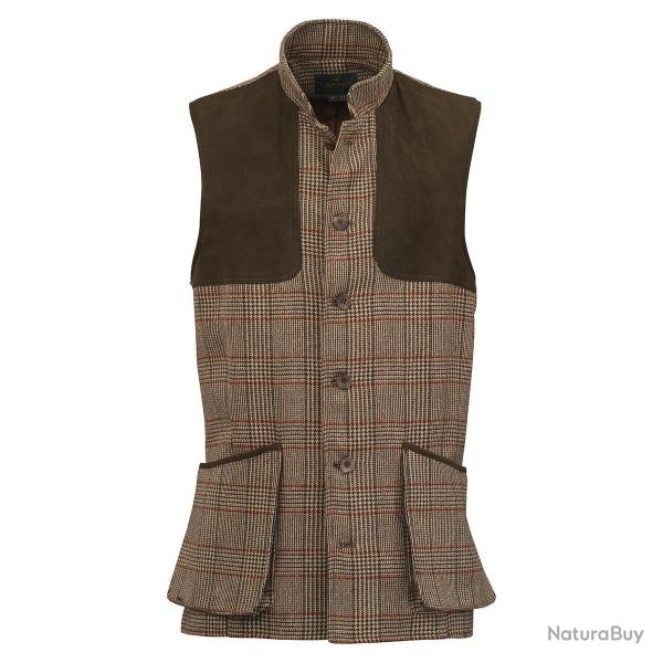 Gilet de chasse en tweed Homme Mulland - Cavendish - Laksen - XL / Marron