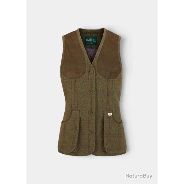 Gilet de tir et chasse Femme Compton - Laurel - Alan Paine - Kaki / 36