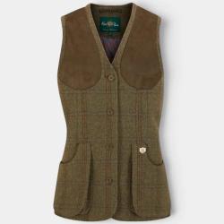 Gilet de tir et chasse Femme Compton - Laurel - Alan Paine - Kaki / 42