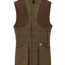Gilet de tir et Chasse Homme Compton - Teak - Alan Paine - Kaki / L