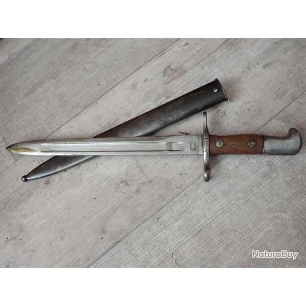 386120 Baionnette Suisse pour fusil Schmidt Rubin 1889 modifi�e 1900