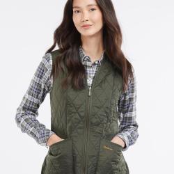 Gilet doublure Betty - L / Dark olive
