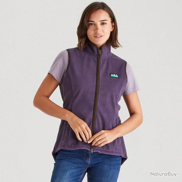 Gilet polaire Femme Kodiak - Nightshade - Ridgeline of New Zealand - XL / Violet
