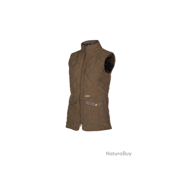 Gilet matelass� CHESTER - 34 / Earth brown