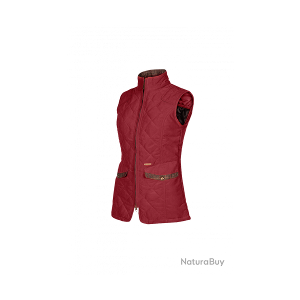 Gilet matelass� CHESTER - 40 / Burgundy