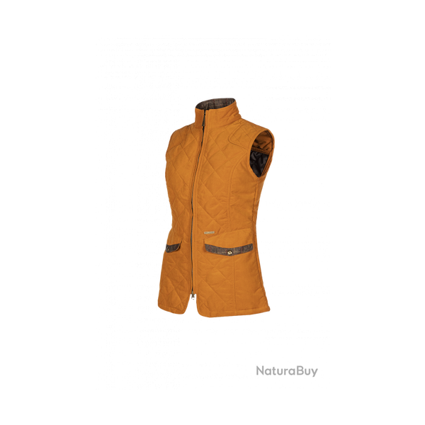 Gilet matelass� CHESTER - 40 / Caramel