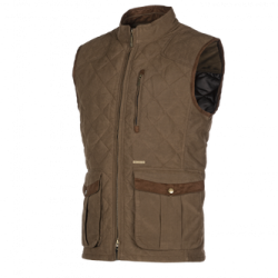 Gilet matelass&eacute; THAMES - M / Earth brown
