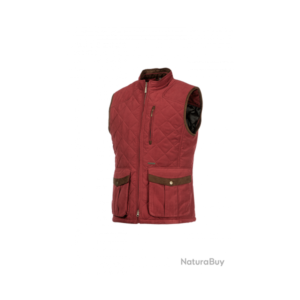 Gilet matelass� THAMES - M / Burgundy