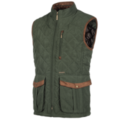 Gilet matelass&eacute; THAMES - M / Racing green