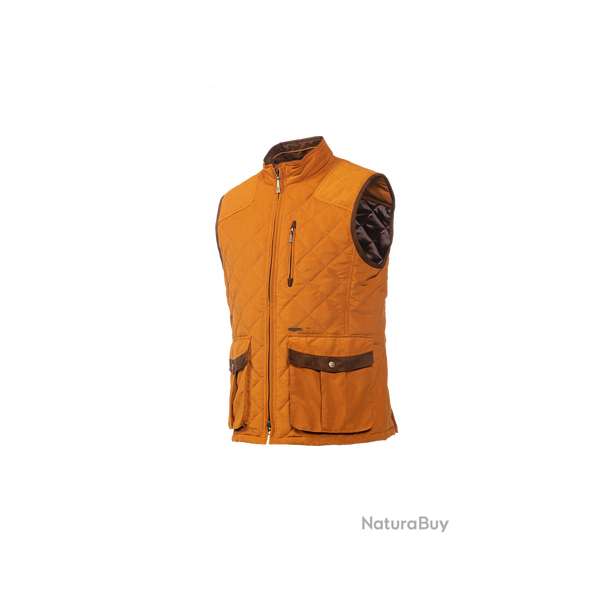 Gilet matelass� THAMES - L / Caramel