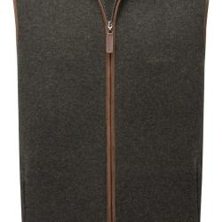 Gilet m&eacute;rinos Orkney loden green - 3XL