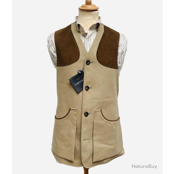 Gilet Moorland Coton Camel - 2XL