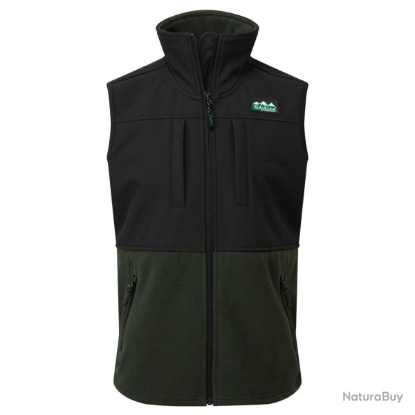 Gilet polaire Hybrid olive - 4XL