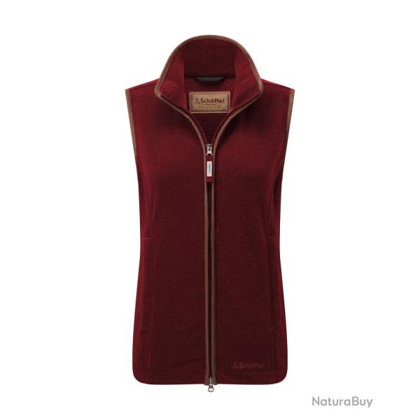 Gilet polaire Lyndon claret femme - 38