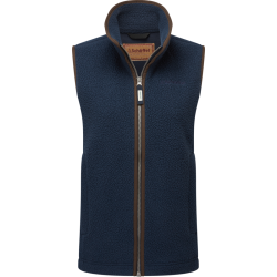 Gilet polaire Lyndon retro navy femme - 34