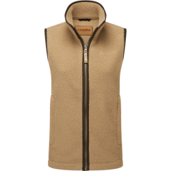 Gilet polaire Lyndon retro tan femme - 36