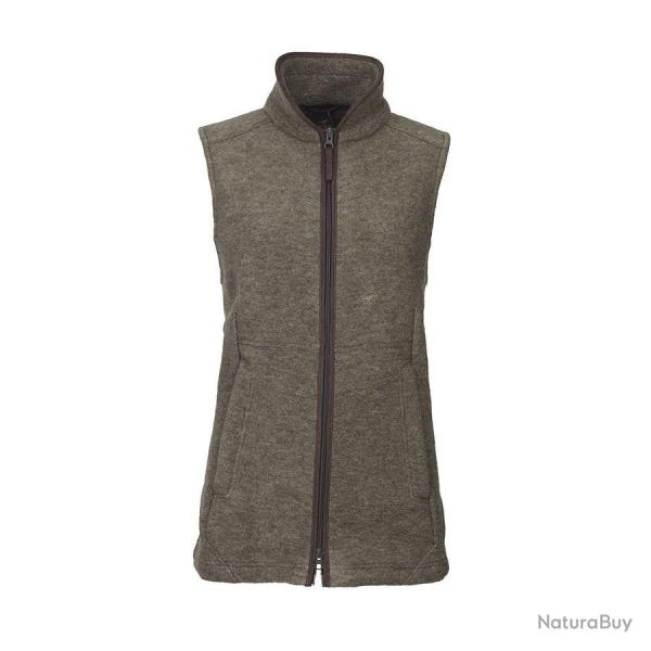 Gilet polaire PENTLAND olive femme - L