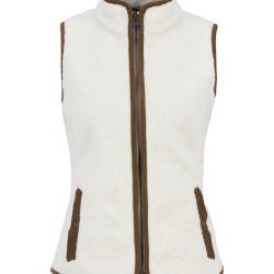 Gilet polaire sherpa Burford winter pearl - S
