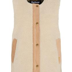 Gilet sherpa Dulsie &eacute;cru femme - M