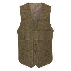 Gilet Surrey dos satin marsh - M