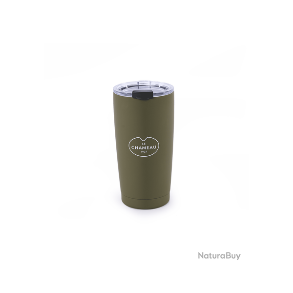 Gobelet thermos 3 coloris - Vert Chameau