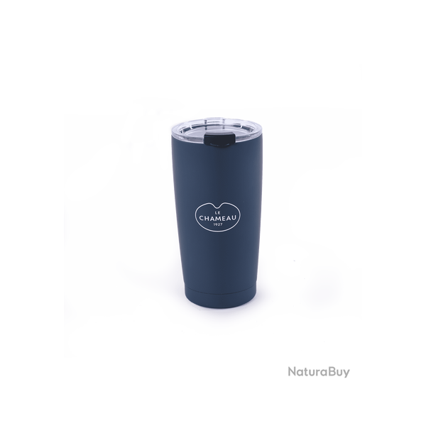 Gobelet thermos 3 coloris - Bleu fonc�